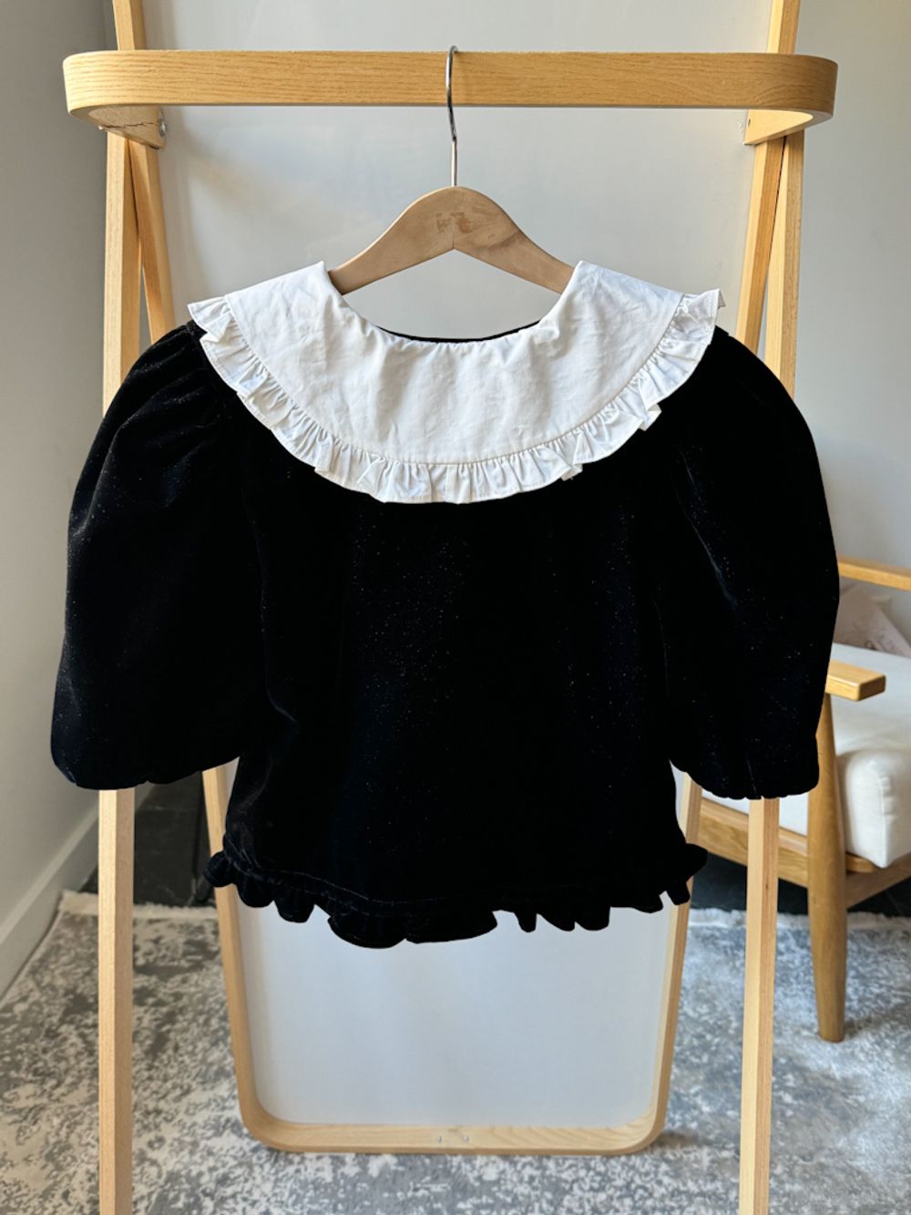 Бархатная блуза Lime, 152