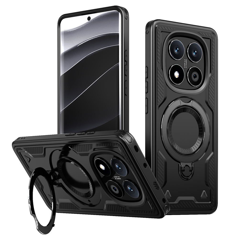 Чехол Magneto Case с кольцом для Xiaomi Redmi Note 14 Pro+