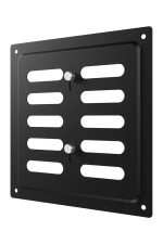 Решетка 1515MER метал. регулир. Black