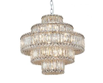 Подвесная люстра 15*E14 8459+6/C chrome хром VALENCIA Newport