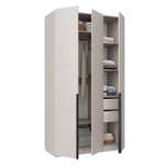 шкаф для одежды распашной Чарли №25, 120х55х220 см , цвет кашемир