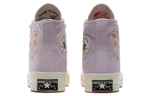 Chuck 70 Wmns Converse High "Embroidered Floral Print - Pale Amethyst" Women"s