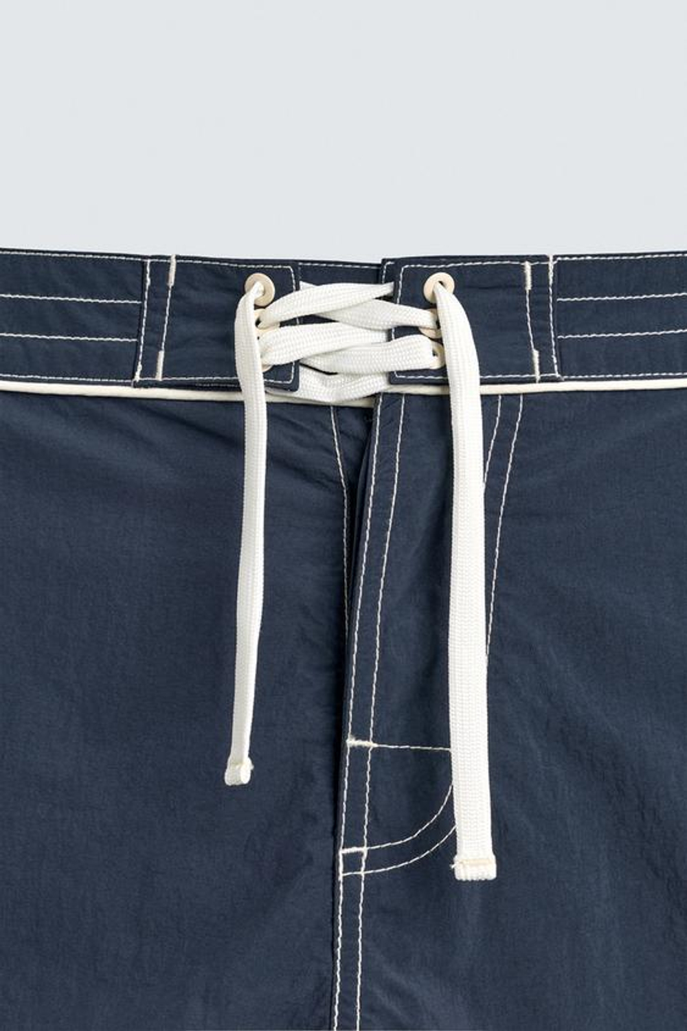 ZARA ПЛАВКИ С РЕГУЛИРУЕМЫМ ПОЯСОМ, СИНИЙ