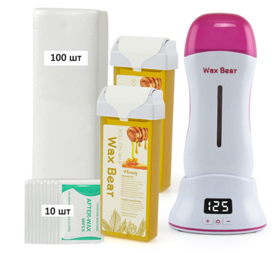 Воскоплав с базой картриджный 40 Вт и НАБОР расходников