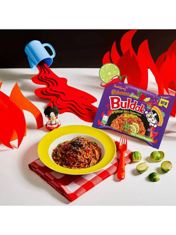 Лапша Samyang со вкусом курицы Buldak, перца Хабанеро и Лайма 135 г