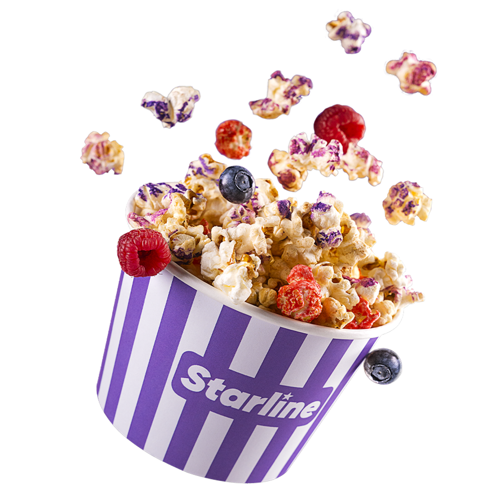 STARLINE - Popcorn jagodowy (250g)