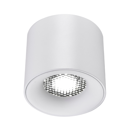 ST761.543.10 Светильник потолочный белый LED 1*10W 4000K 530Lm Ra 90 36° IP20 D80xH70 170-240VV