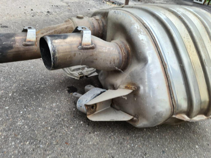 Глушитель левый Porsche Panamera 2 971 (2016-2020)