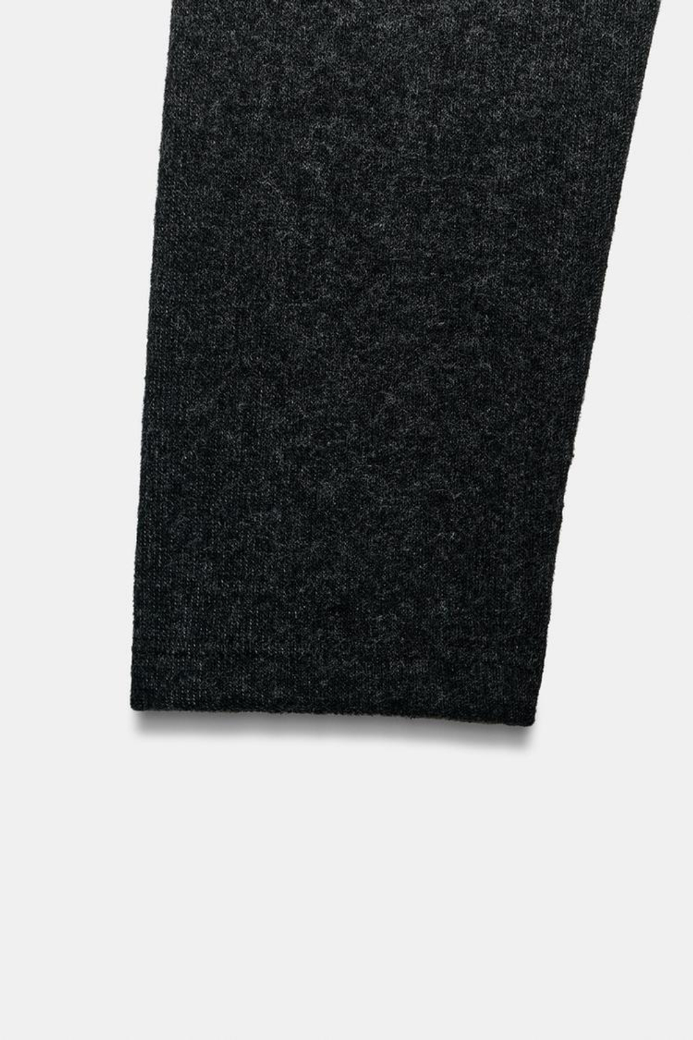 ZARA МЯГКИЙ ТОП СО СБОРКАМИ, СЕРЫЙ