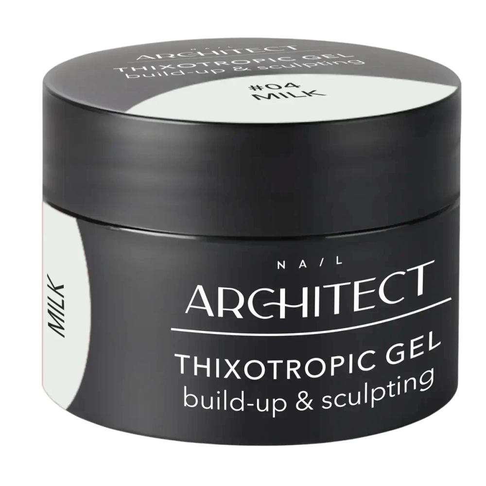 Nail ARCHITECT THIXOTROPIC GEL- Тиксотропный гель-мусс для моделирования и реставрации. Молочный 04 Milk, 15 мл