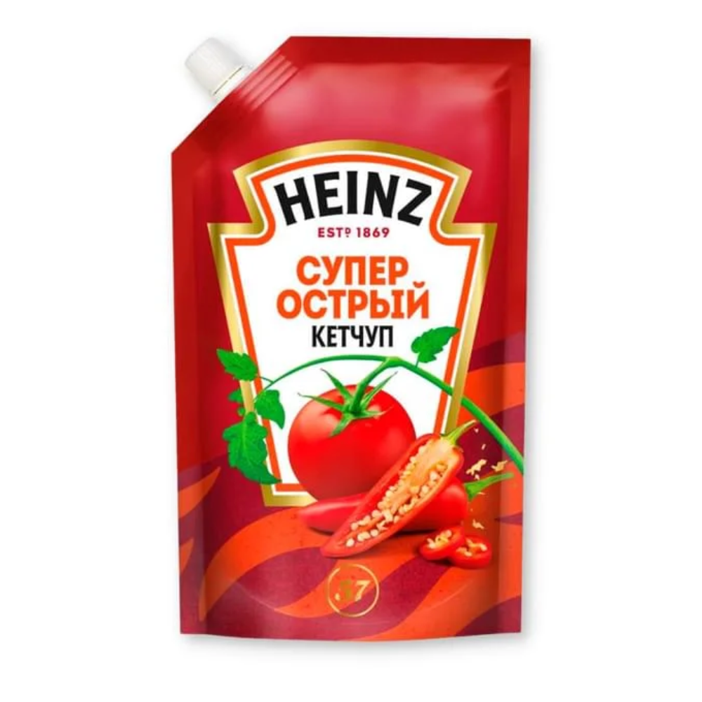 Кетчуп Hienz Супер Острый 320 гр