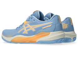 Женские кроссовки для Падел Asics Gel-Challenger 15 Padel - stone wash/orange glow