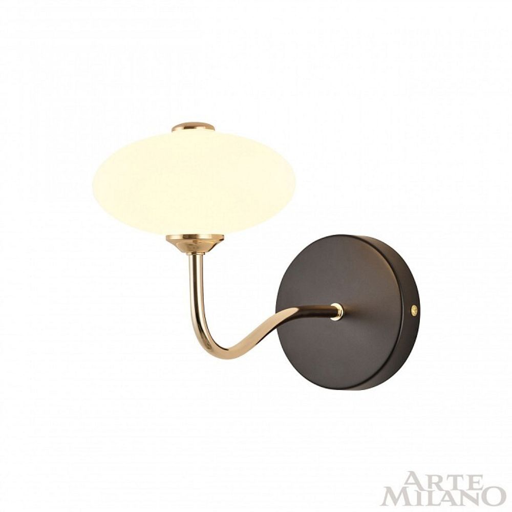 Бра Arte Milano Neapolis-73908 273908/1B BK/GD