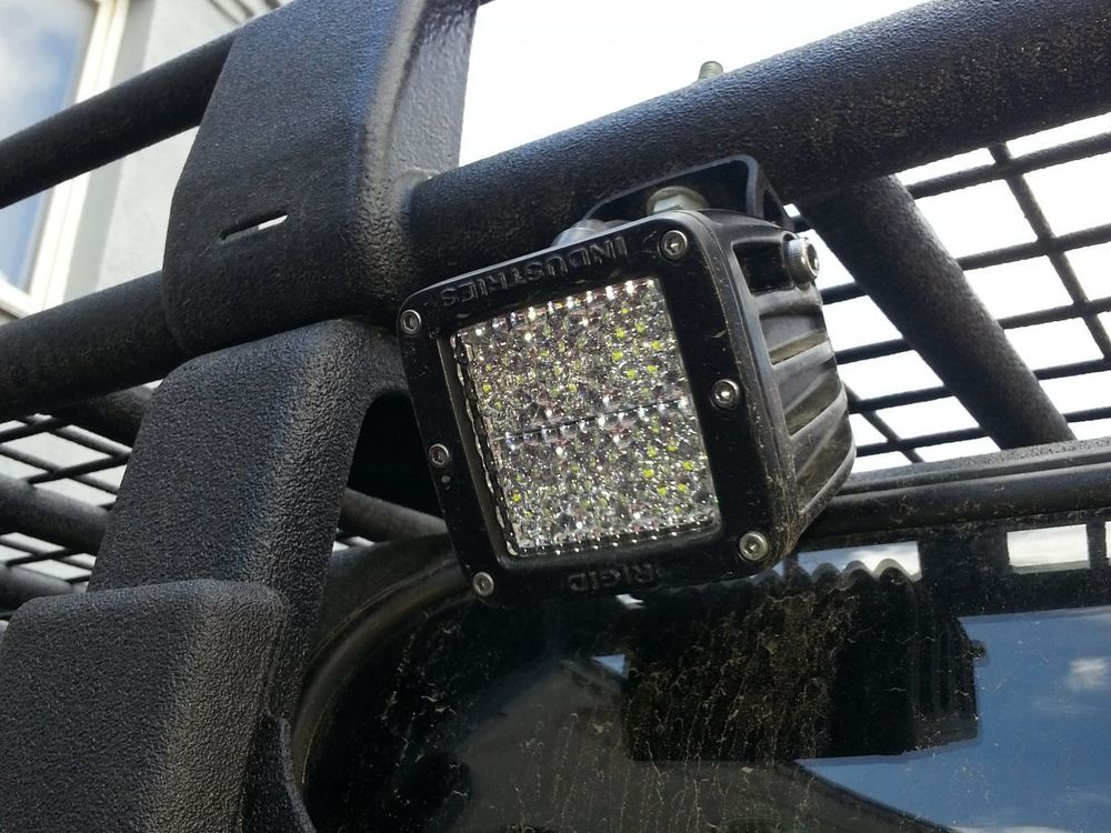 Светодиодная фара Rigid D-серия PRO 4 диода (2шт) Рабочий свет
