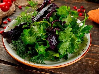 Ассорти из зелени