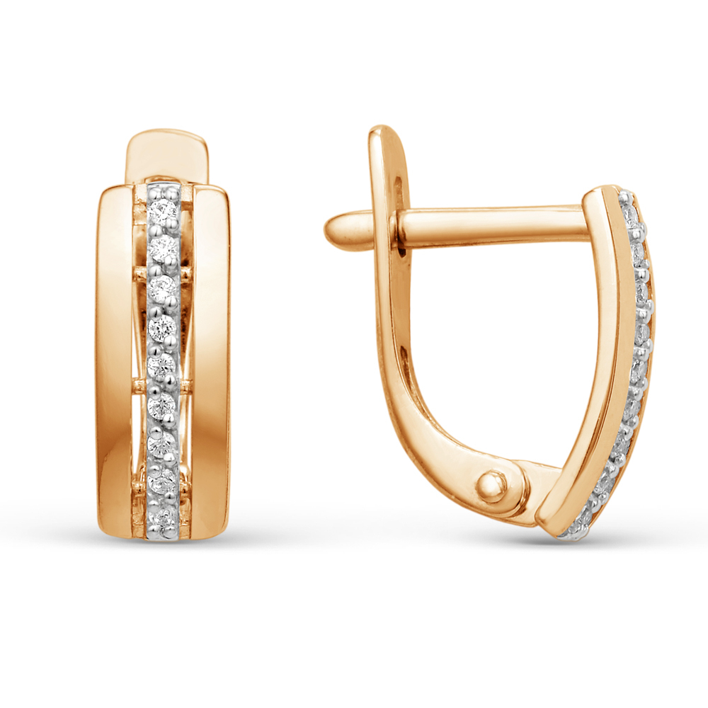 Серьги из золота 585 пробы