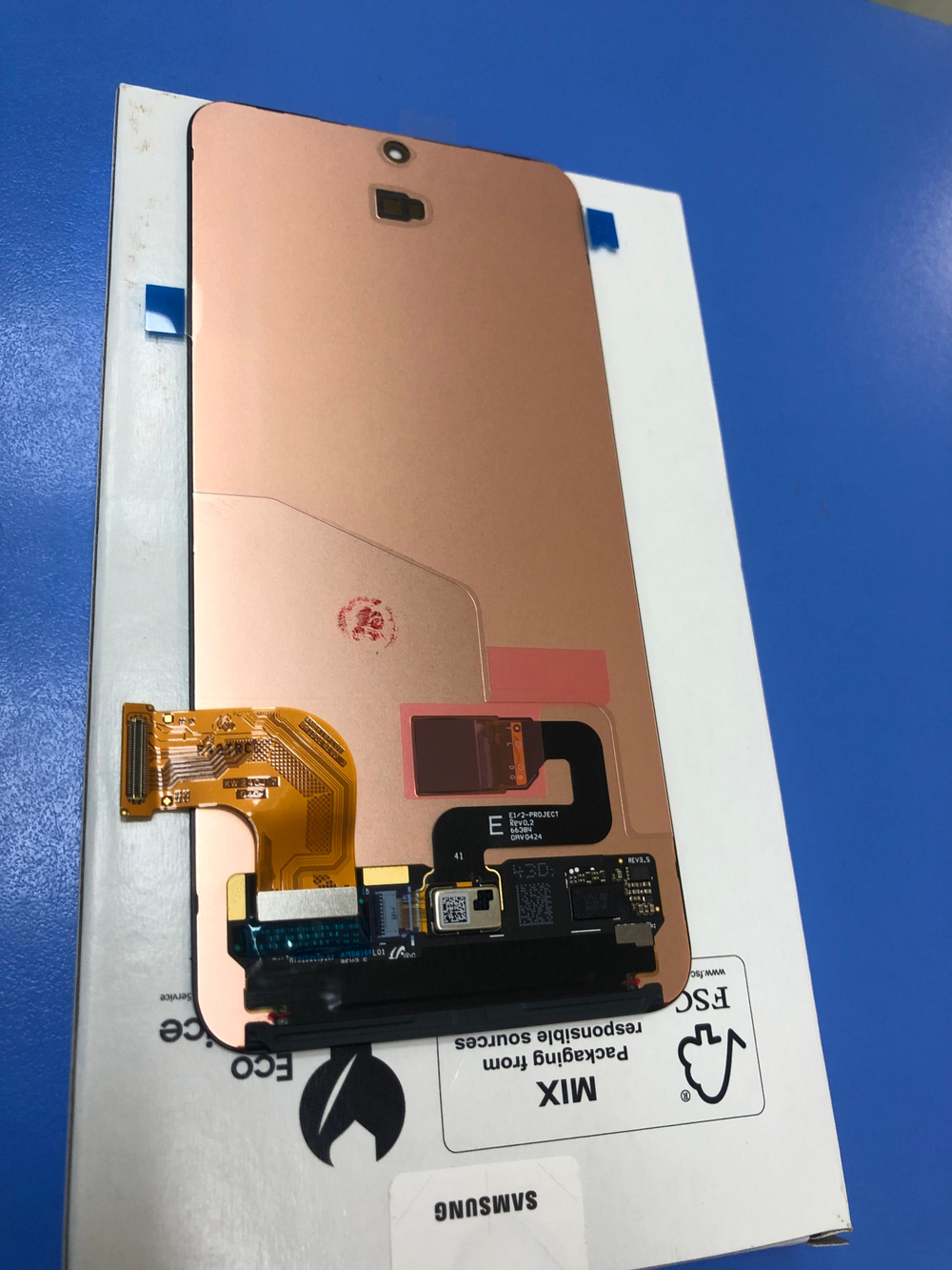 Дисплей в сборе с тачскрином чёрный для Samsung S921 Galaxy S24 5G Оригинал