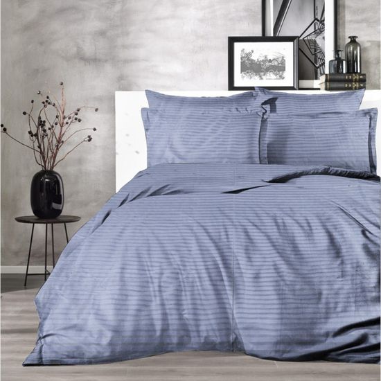 КПБ Sigray stripe, Евро, 70х70, DOMTEKC