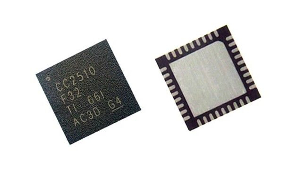 Приемопередатчик CC2510 F32R Маломощная SoC (система на кристалле) с микроконтроллером, памятью, радиочастотным приемопередатчиком 2,4 ГГц и USB-контроллером