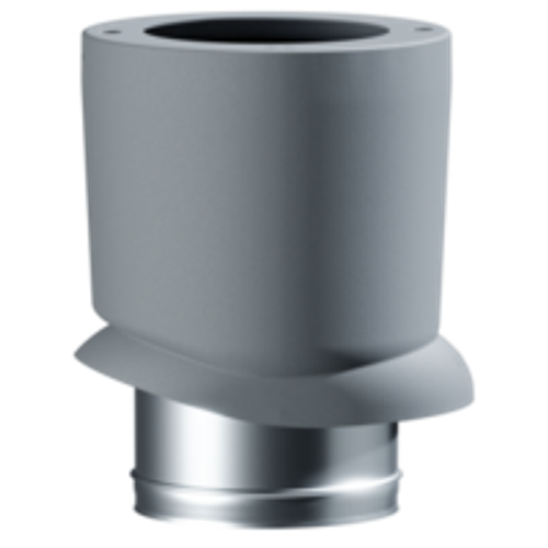 Docke PREMIUM/ Выход вентиляционный ИЗЛ-125/700/ Труба/ Серый