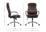 Компьютерное кресло Woodville Tomar коричневое