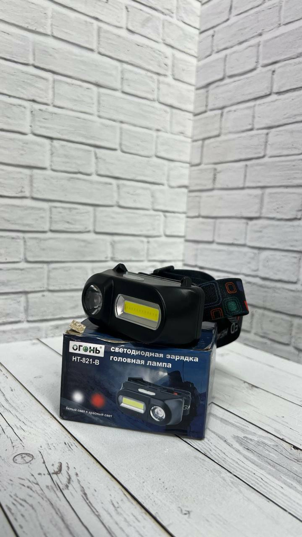 Налобный фонарь HT-821-B