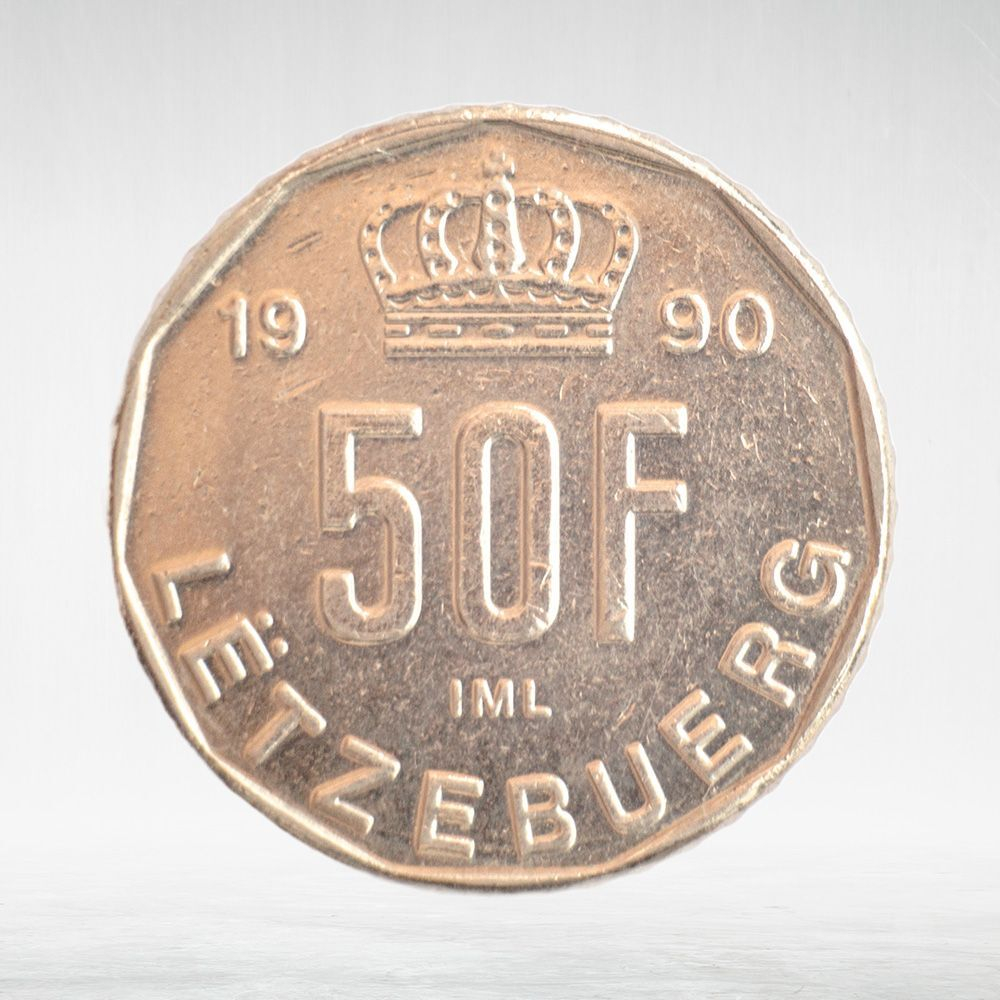 Luxembourg, 50 Francs - Jean, 1990, VF
