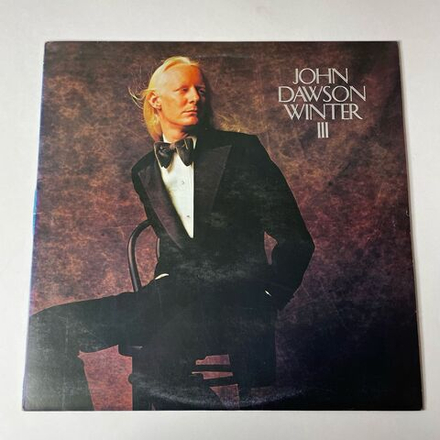 Винтажная виниловая пластинка LP Johnny Winter John Dawson Winter III (Japan 1974) (No Obi)