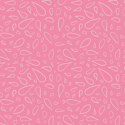 белые графичные капли на розовом фоне