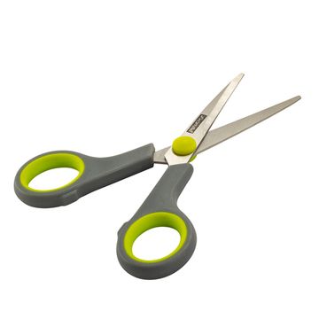 Ножницы универсальные 14 см. из нержавеющей стали Kamille КМ-5181 с пластиковыми ручками