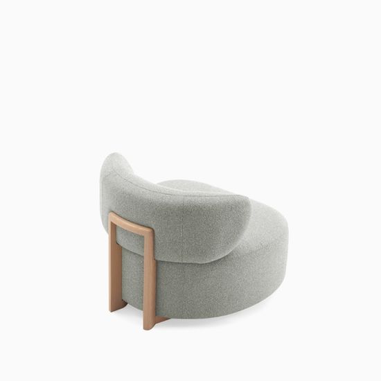 Кресло Tenon серое