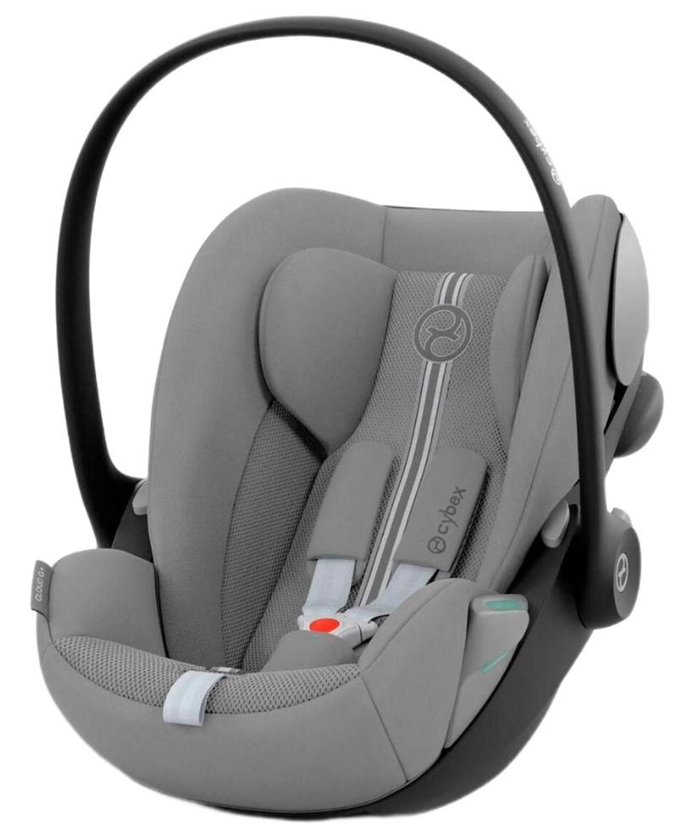 Коляска Cybex Balios S Lux TPE 2025 Cloud G i-Size Stone Grey Plus 3 в 1 Almond Beige с дождевиками