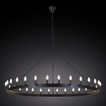 Citilux Смитсон CL470130 Люстра замковая подвесная Чёрная