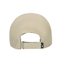 Теннисная кепка Nike Dri-Fit ADV Club Unstructured - desert khaki/white