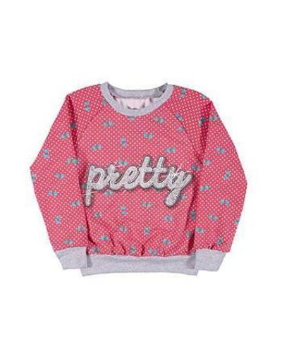 Джемпер р.116 бантики на коралле Л761-5041