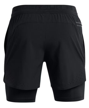 Мужские теннисные шорты Under Armour Vanish Elite 2in1 - черный
