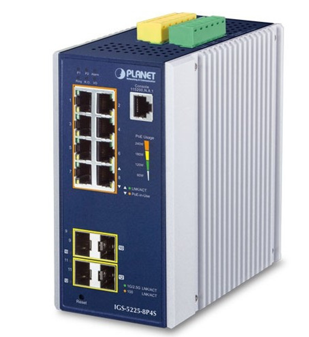 Коммутатор Planet IGS-5225-8P4S