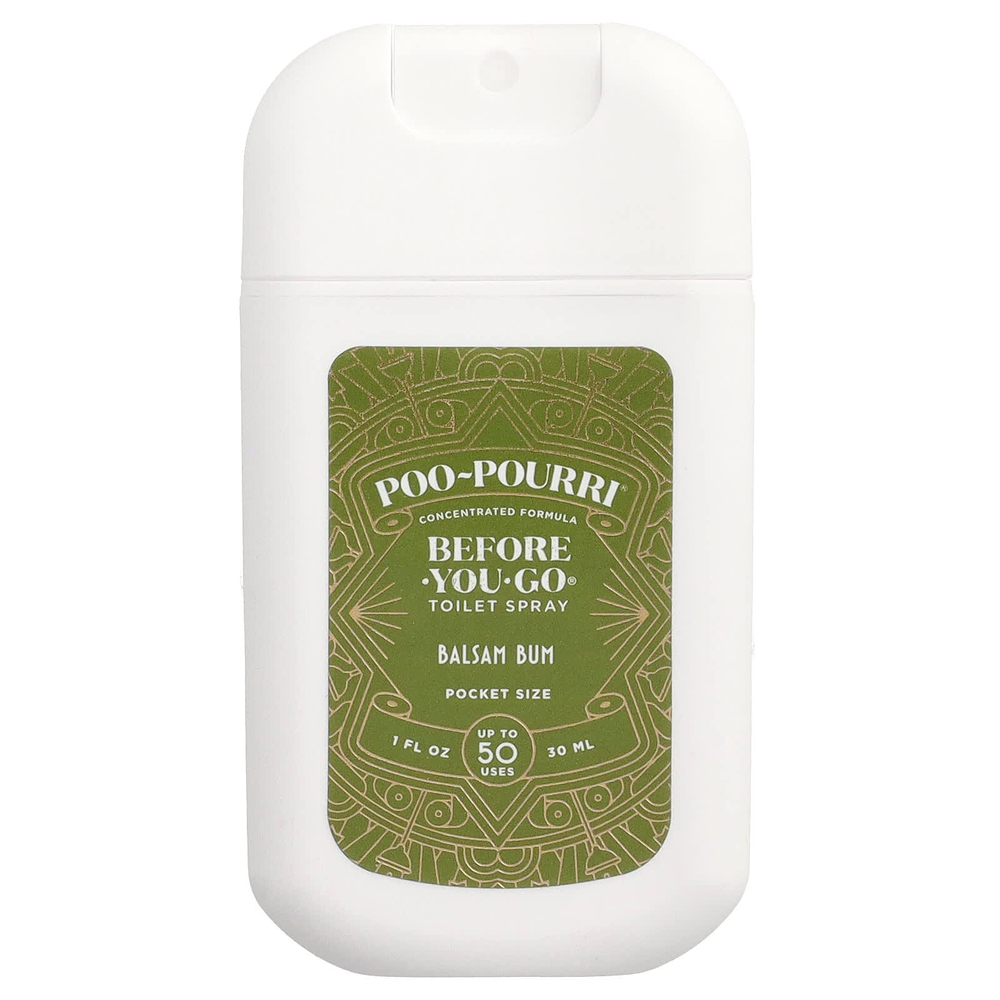 Poo-Pourri, Before-You-Go®, спрей-освежитель для туалета, бальзам, 30 мл (1 жидк. унция)
