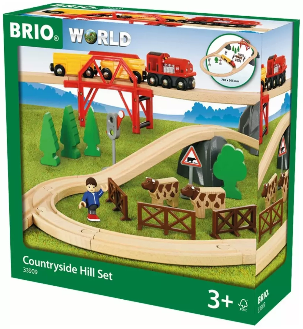 BRIO подар.игр.наб. «Поездка по сельской местности с мостом»