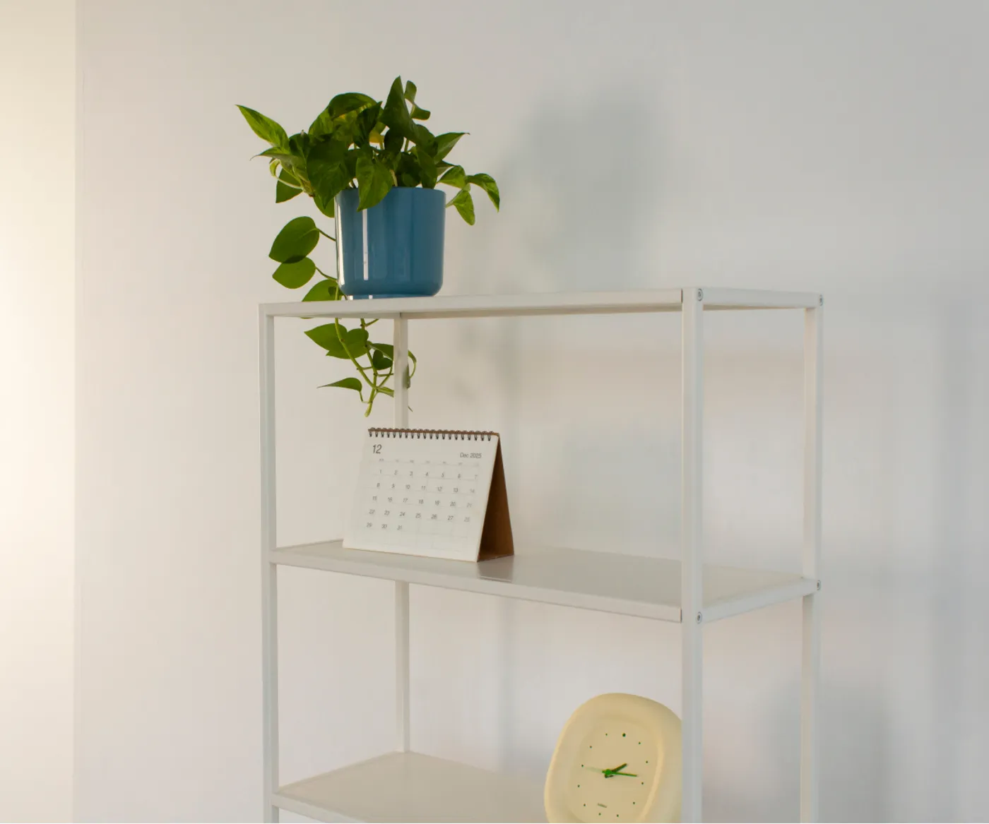 Стеллаж металлический 155х60х25, молочный