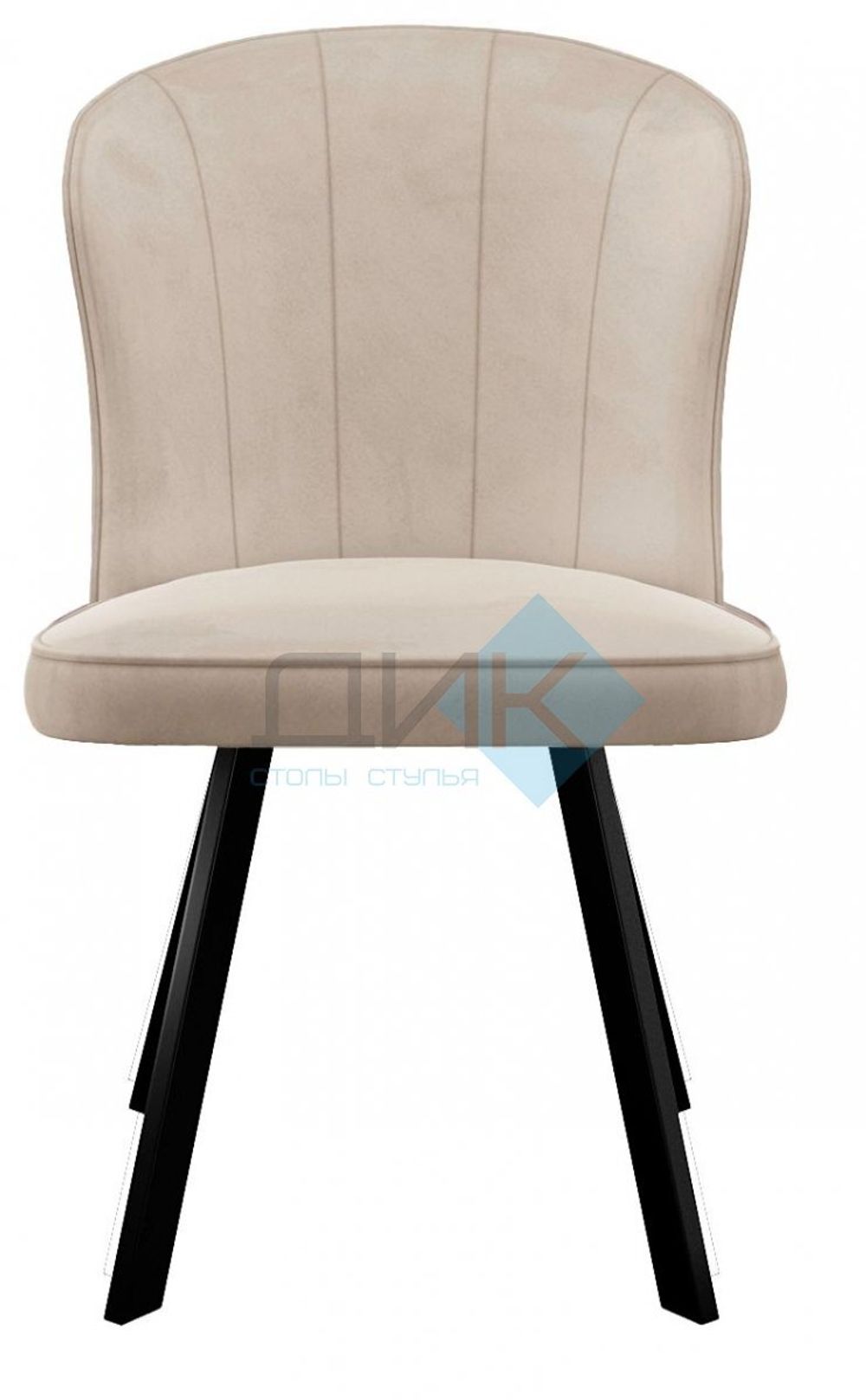 Стул DikLine 219 поворотный опоры чёрные