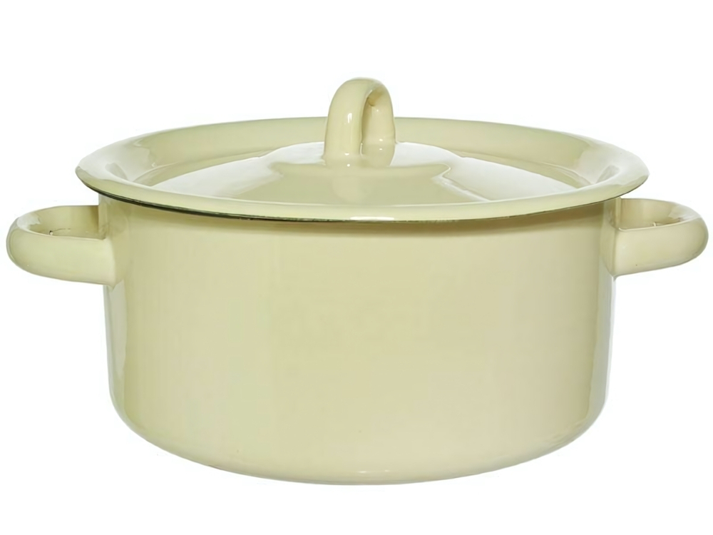 Кастрюля 2л цилиндрическая без рисунка