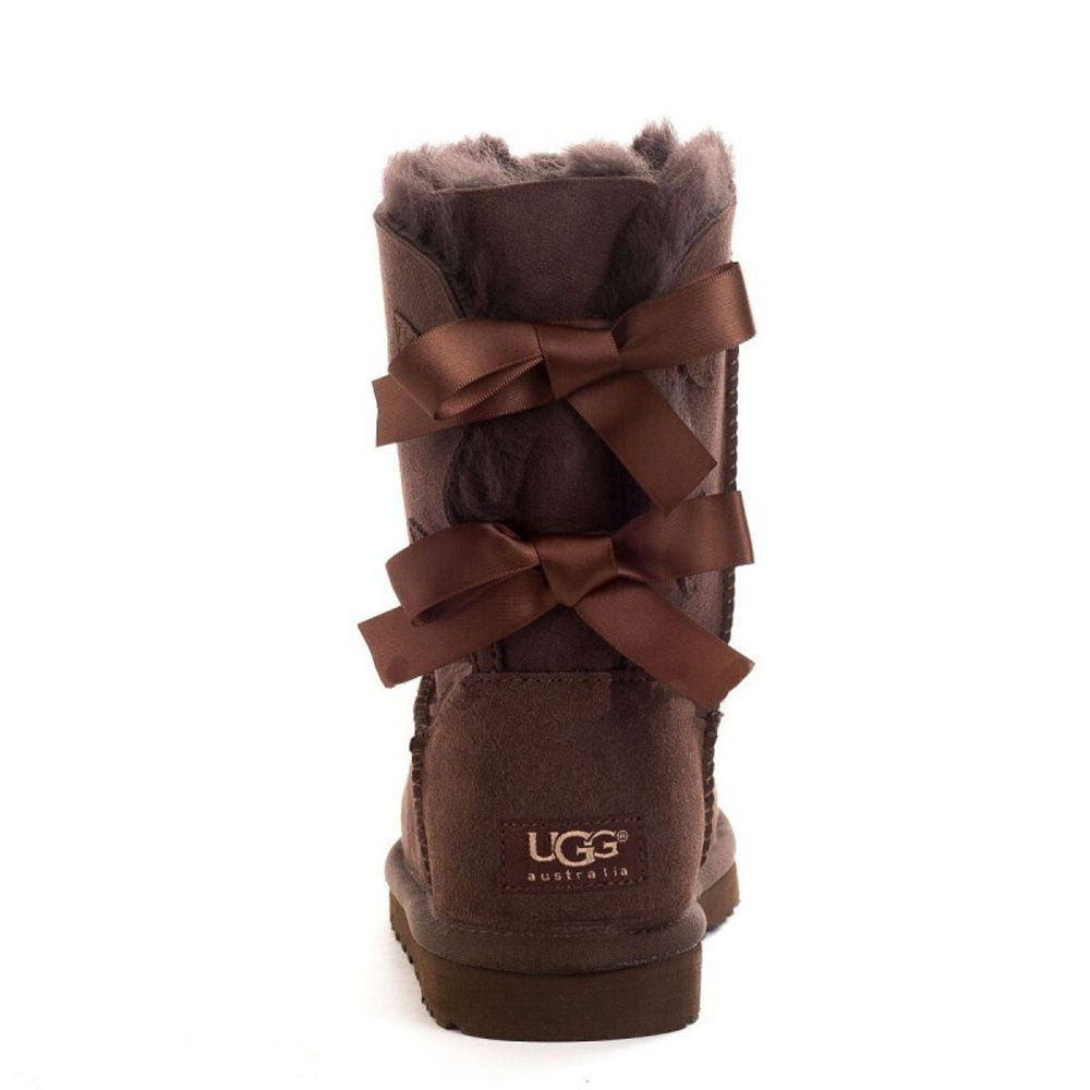 Угги Bailey Bow Short Chocolate