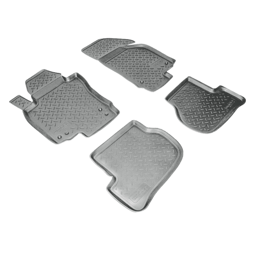 Ковры в салон Norplast/Unidec для Volkswagen Golf VI (2009-2013), Серый, арт.NPL-Po-95-16-G
