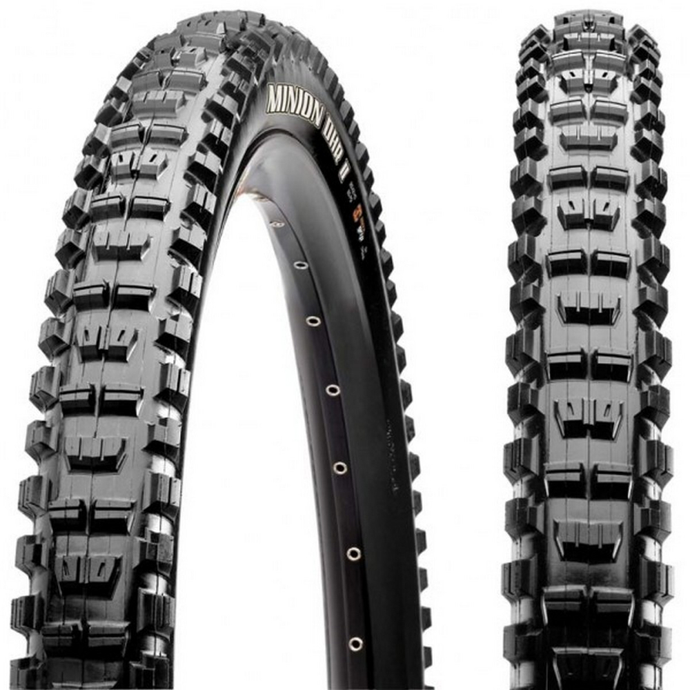 Покрышка Maxxis Minion DHR II 27.5x2.40 TPI 60DW сталь 42a ST Single (TB91051100)