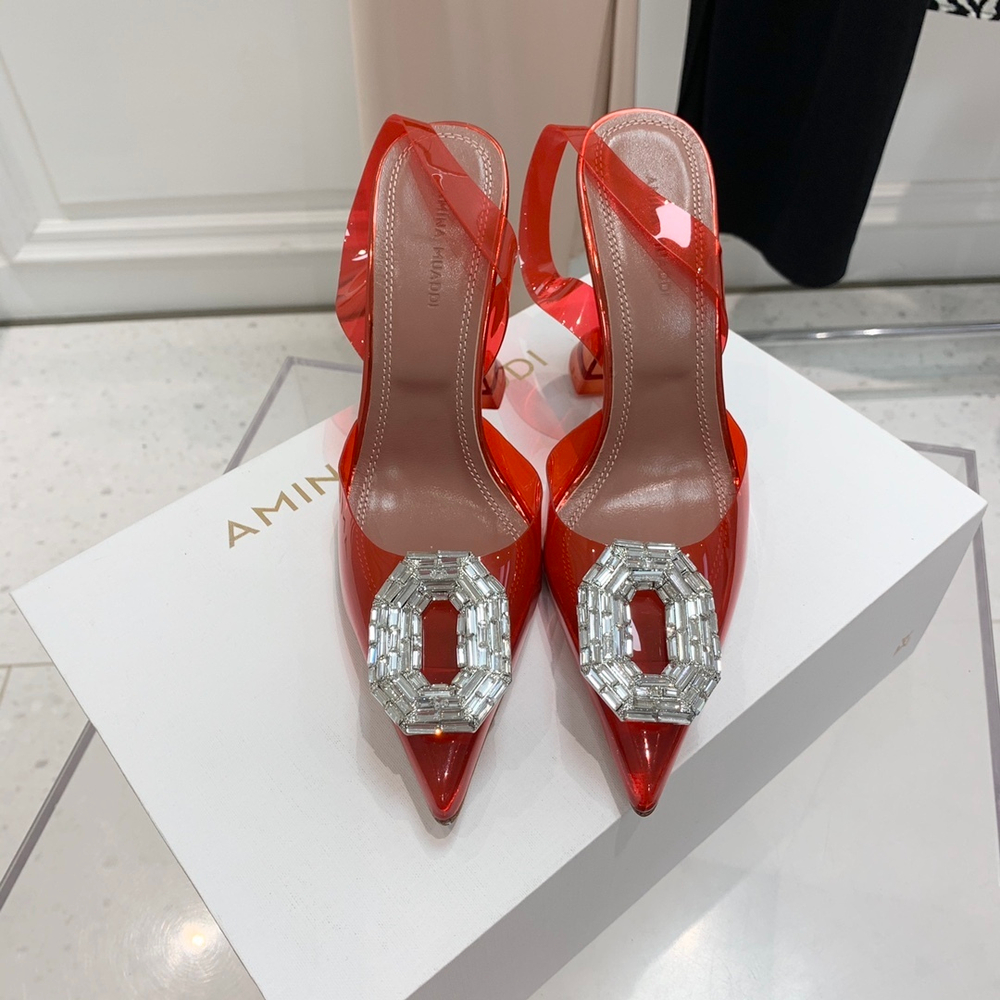 Amina Muaddi Pumps
