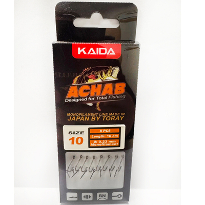 Крючки KAIDA ACHAB FMB01NS-10