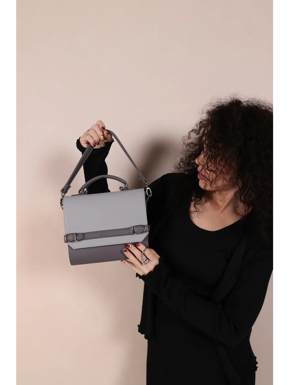 Сумка маленькая через плечо кросс-боди сэтчел