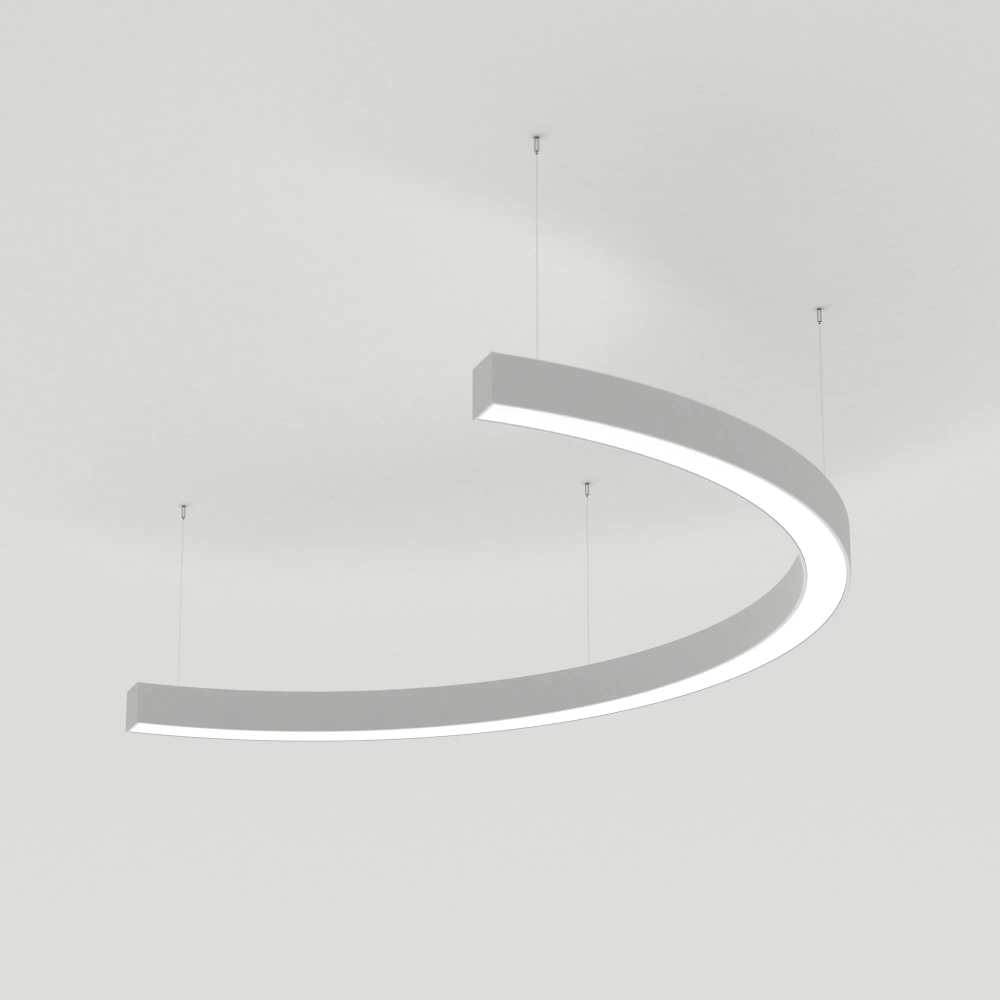 Светильник SP-LINE-HANG-ARC-C3535-D800-28W Warm3000 (WHITE, 230V) (Arlight, Металл) 034017(2)