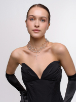 Колье "Bubble Cross"